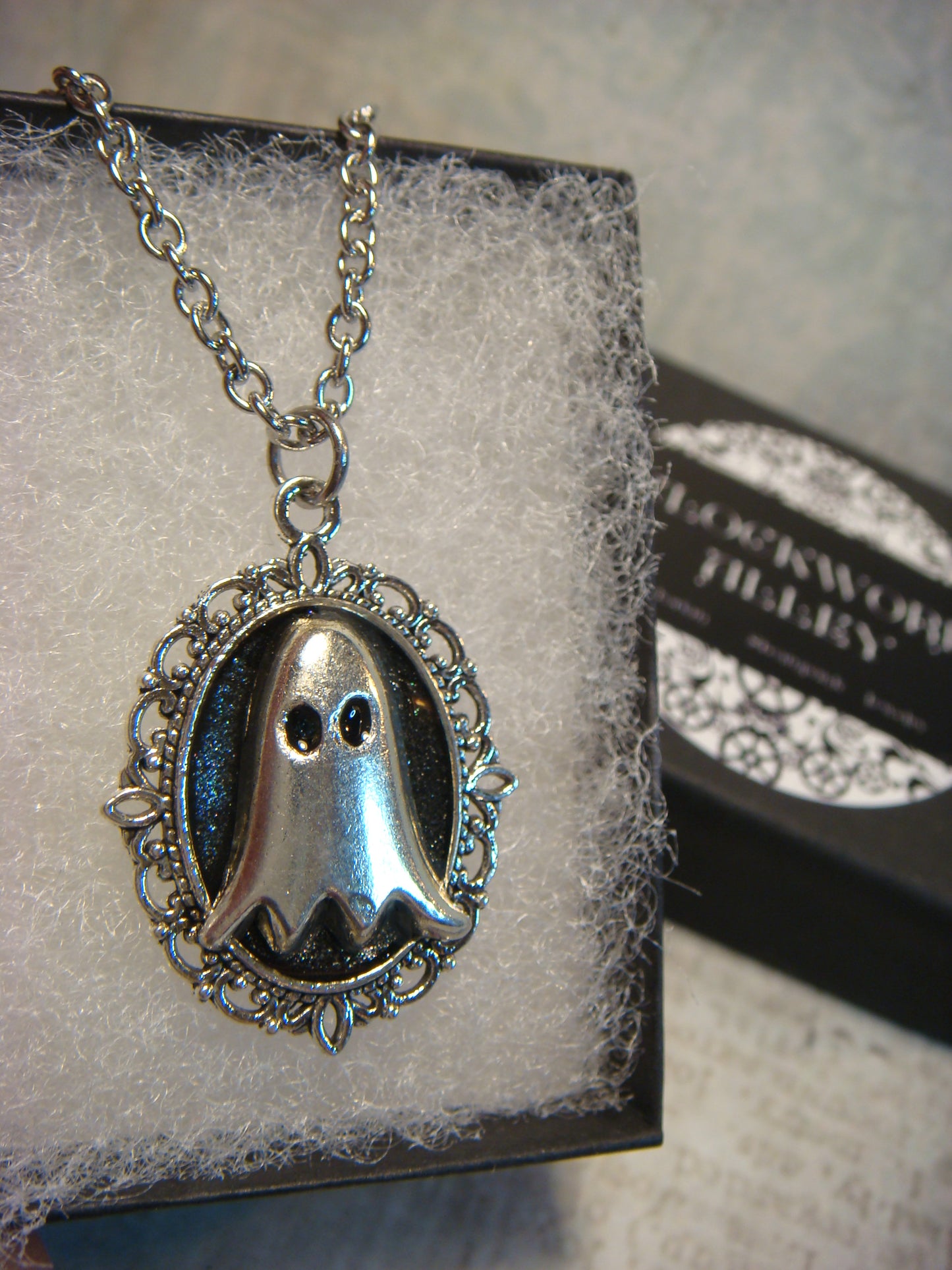 Ghost Small Ornate Necklace