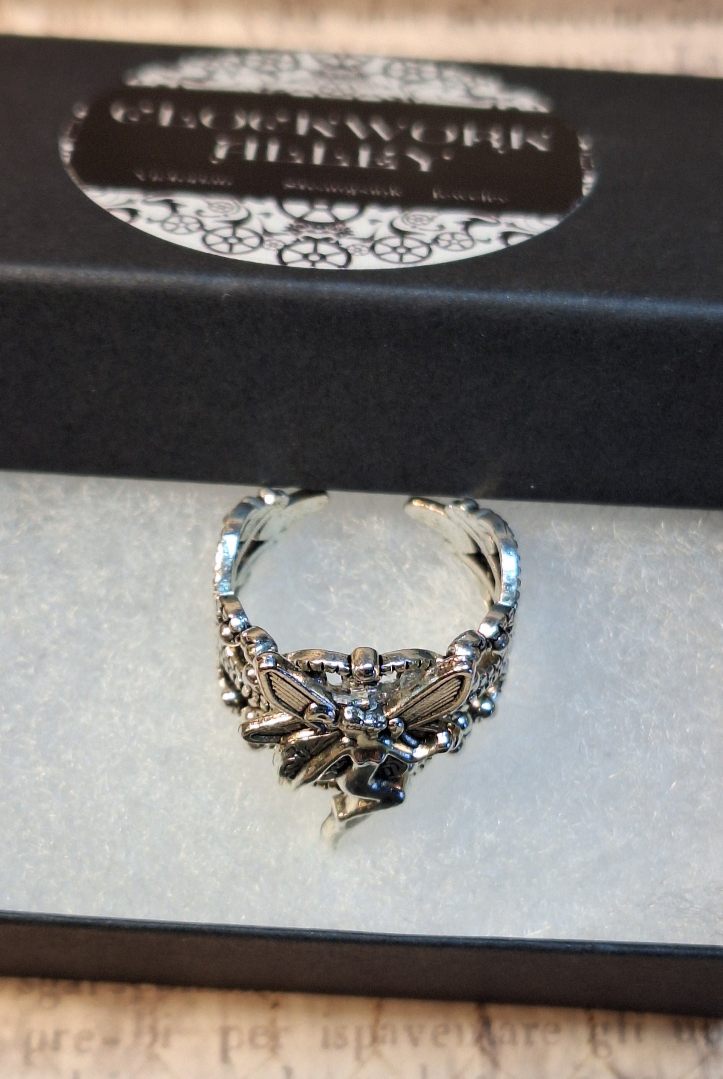 Fairy Filigree Adjustable Ring