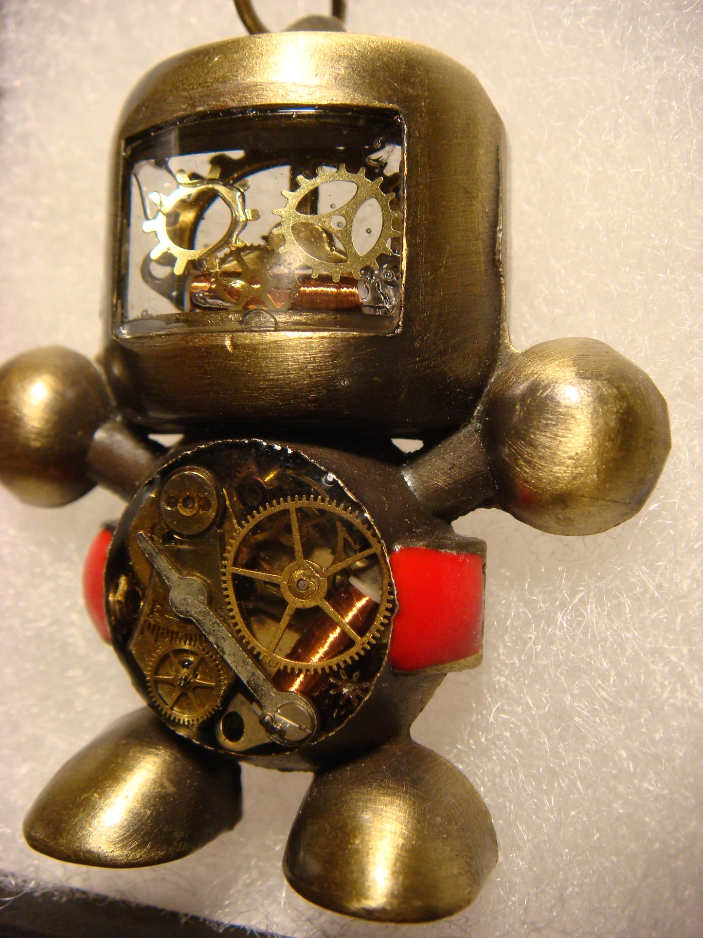 Steampunk Robot Necklace