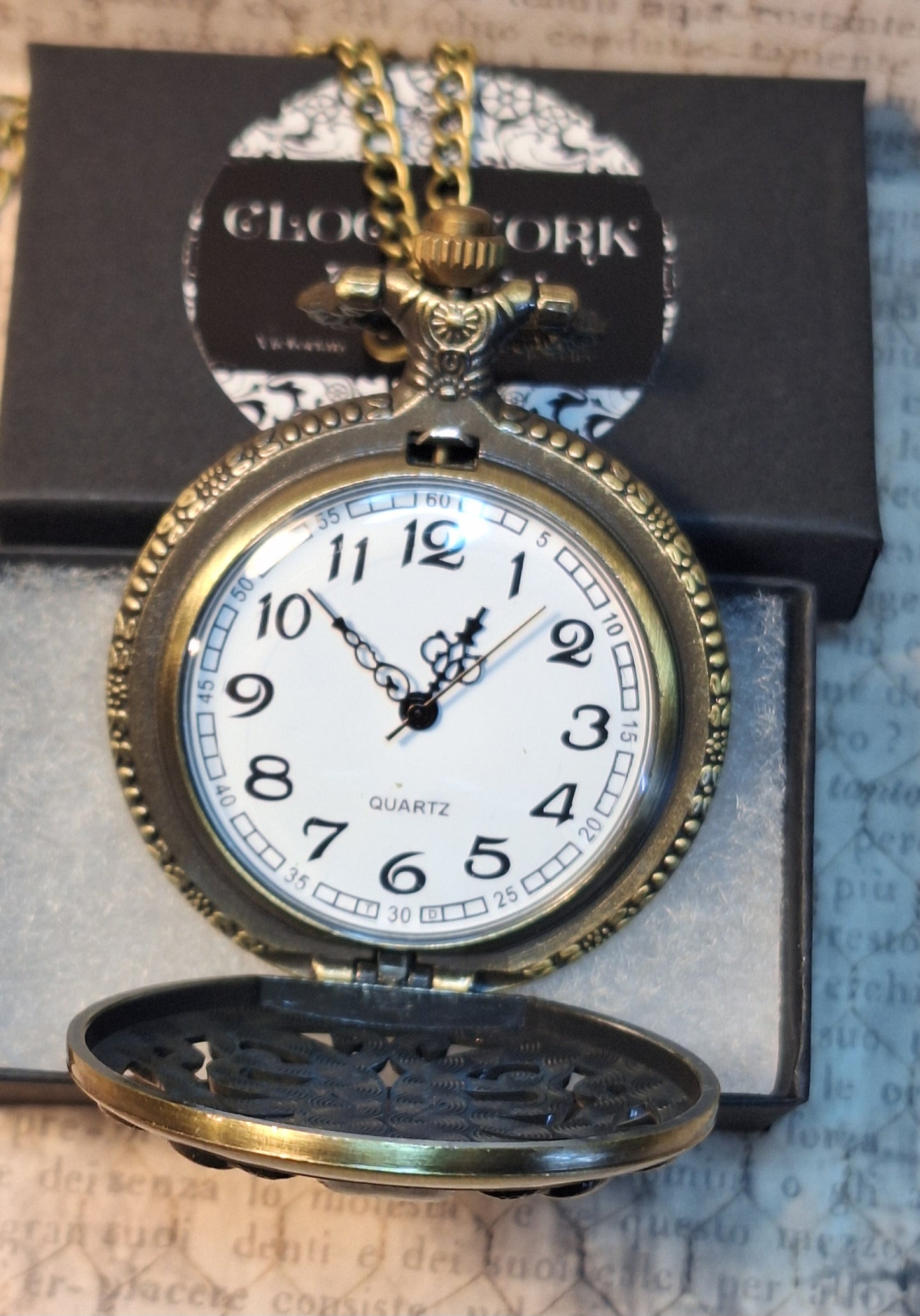 Working Lovecraft Octopus Pocket Watch