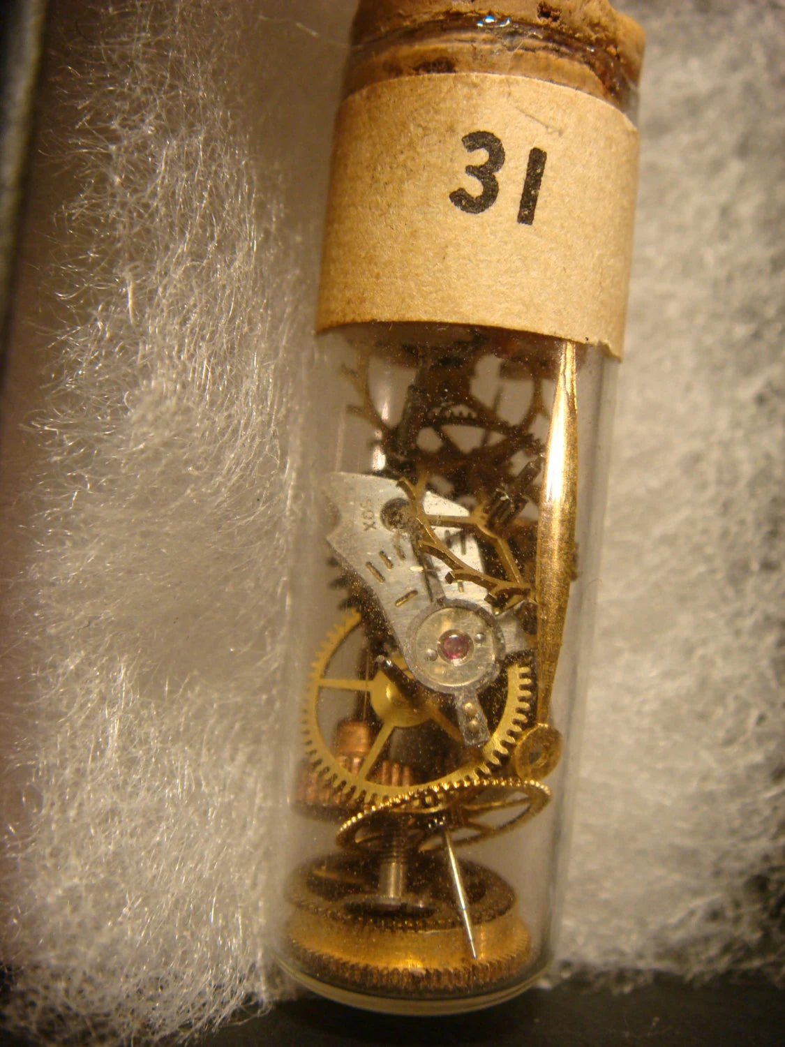 Watchmaker's Vial with Loose Parts Bottle Necklace