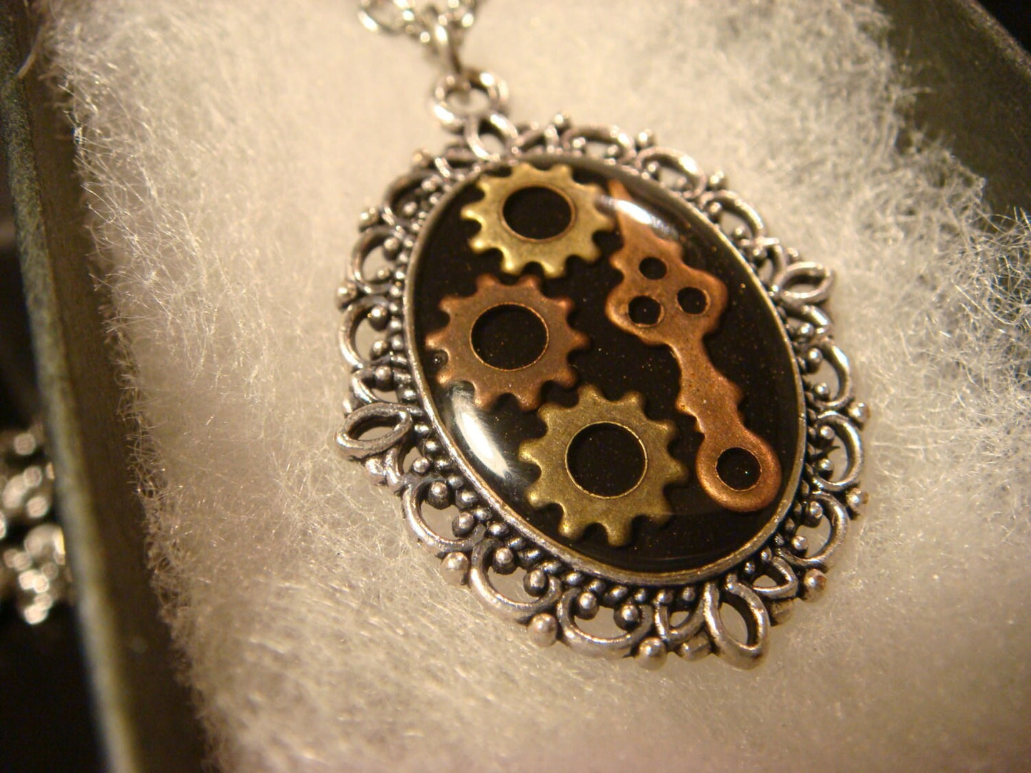 Gears Ornate Necklace