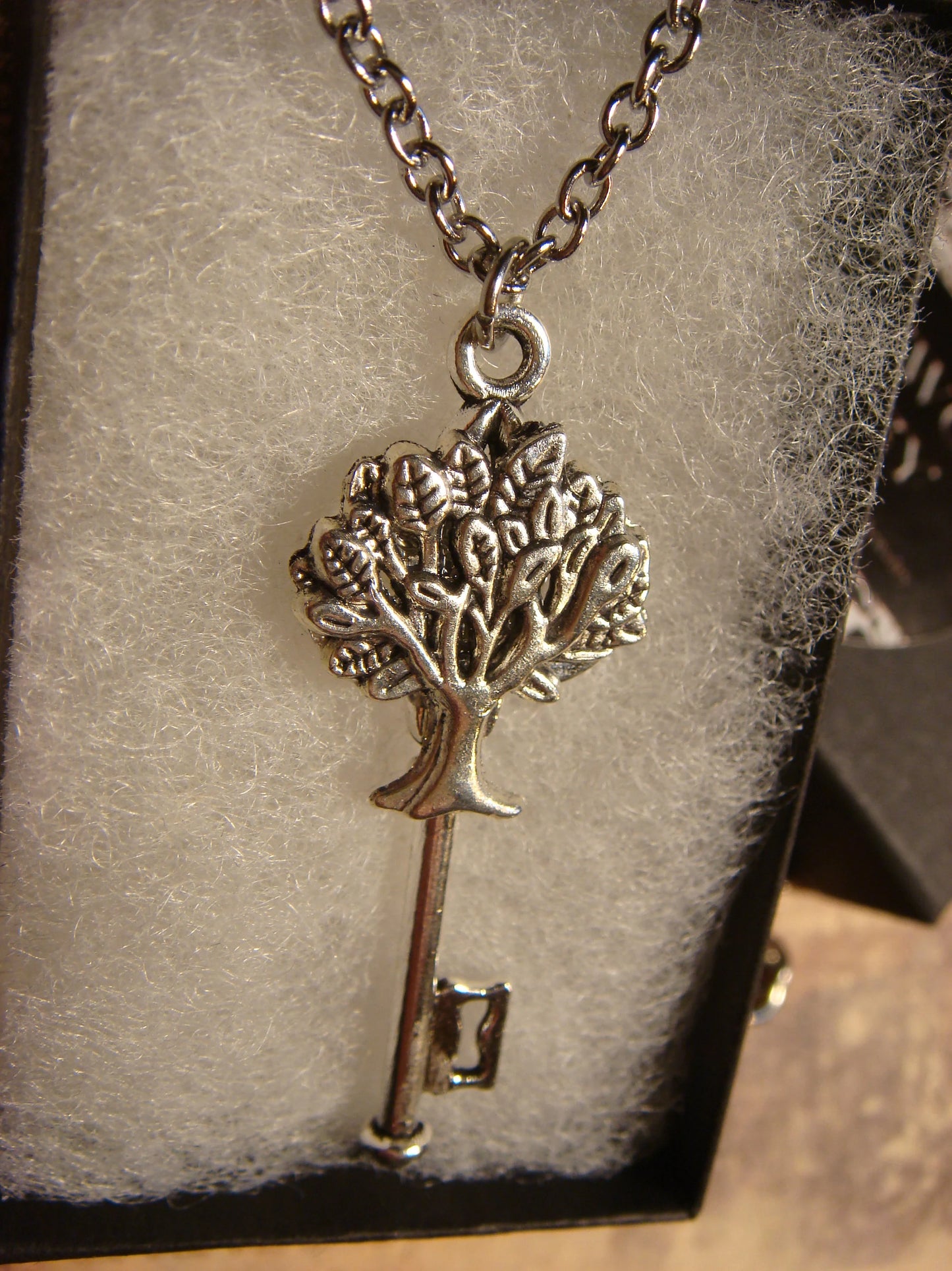 Tree of Life Key Necklace