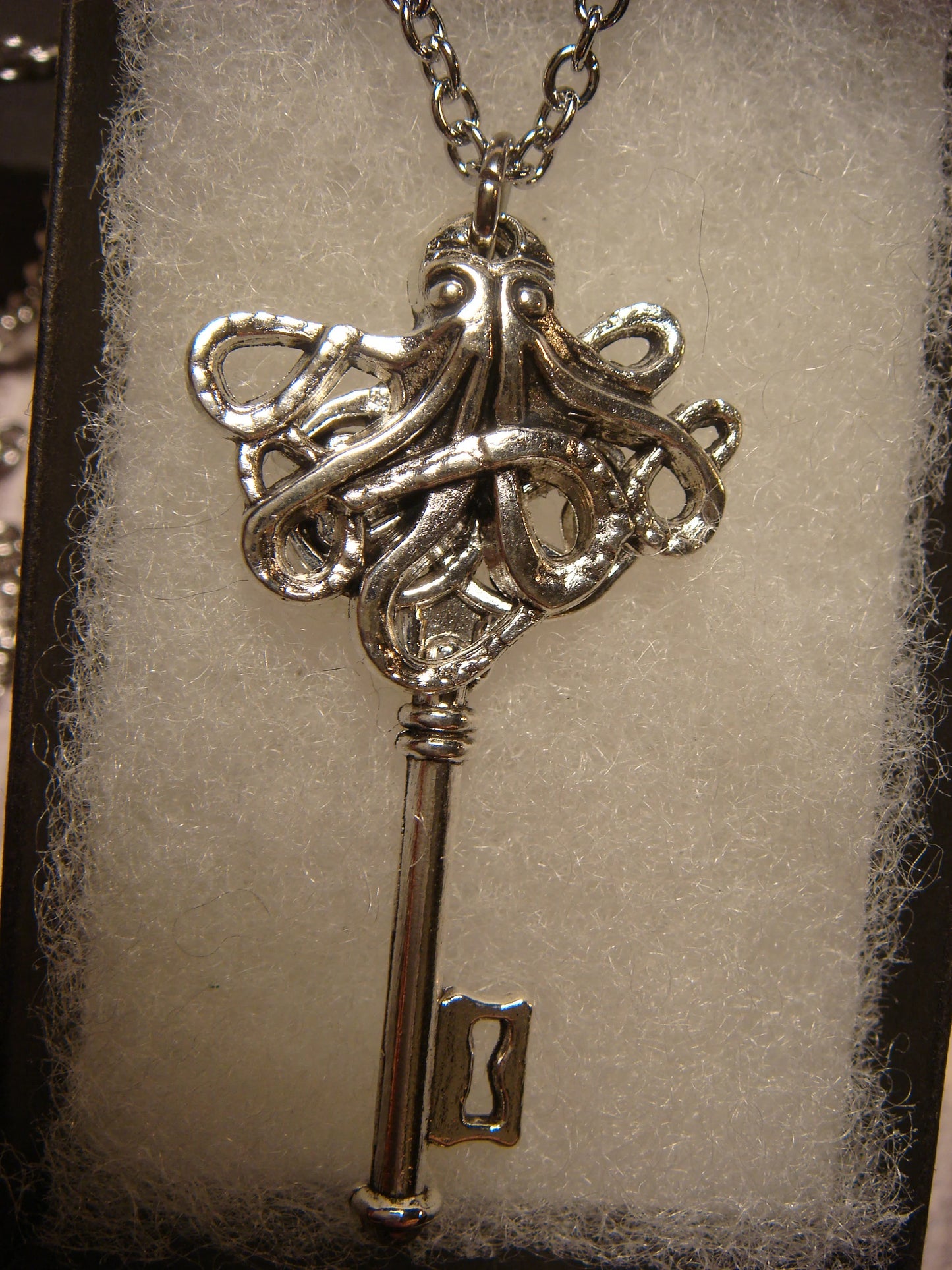 Octopus Key Necklace