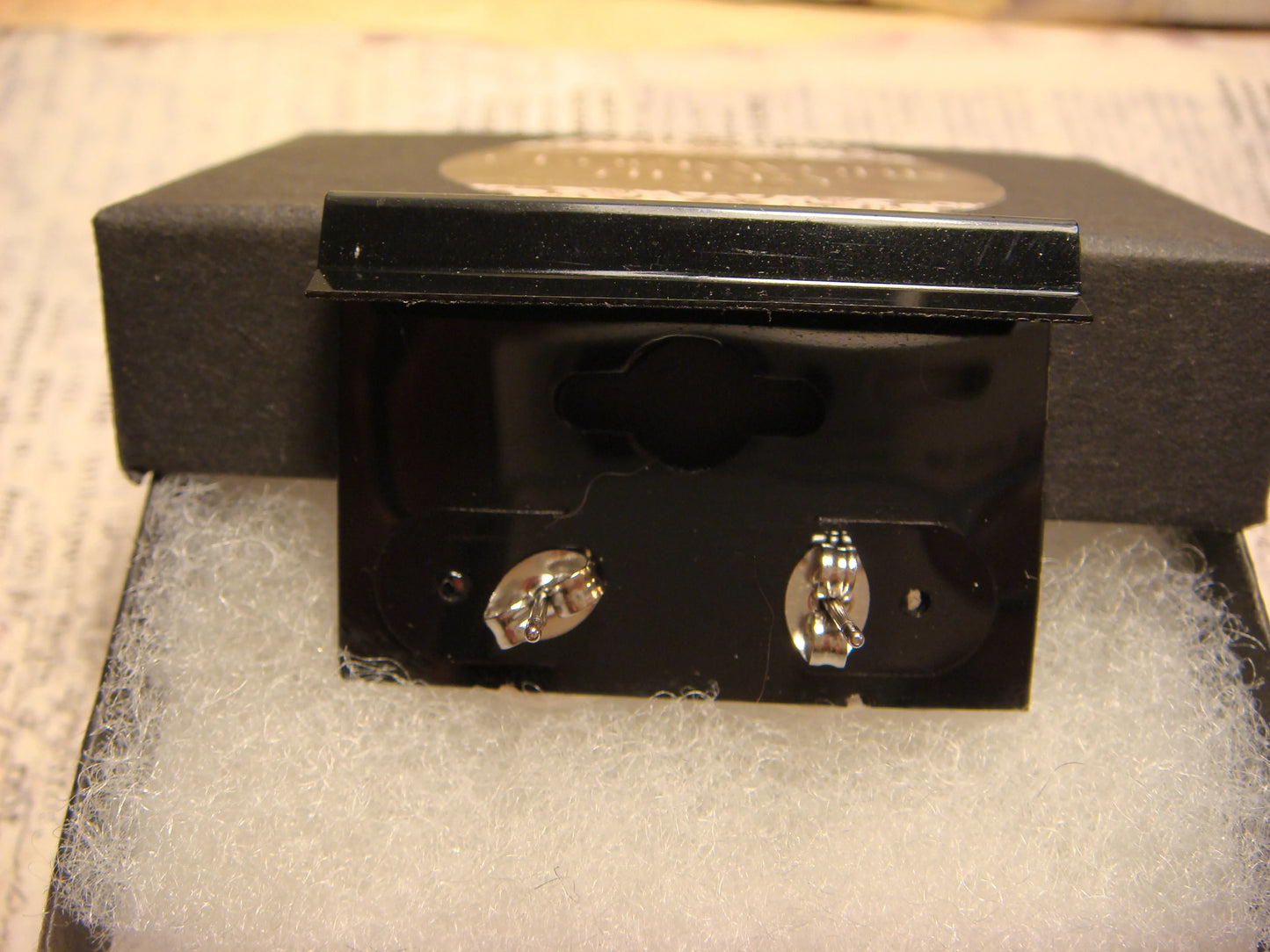 Steampunk Owl Image Stainless Steel Stud Earrings