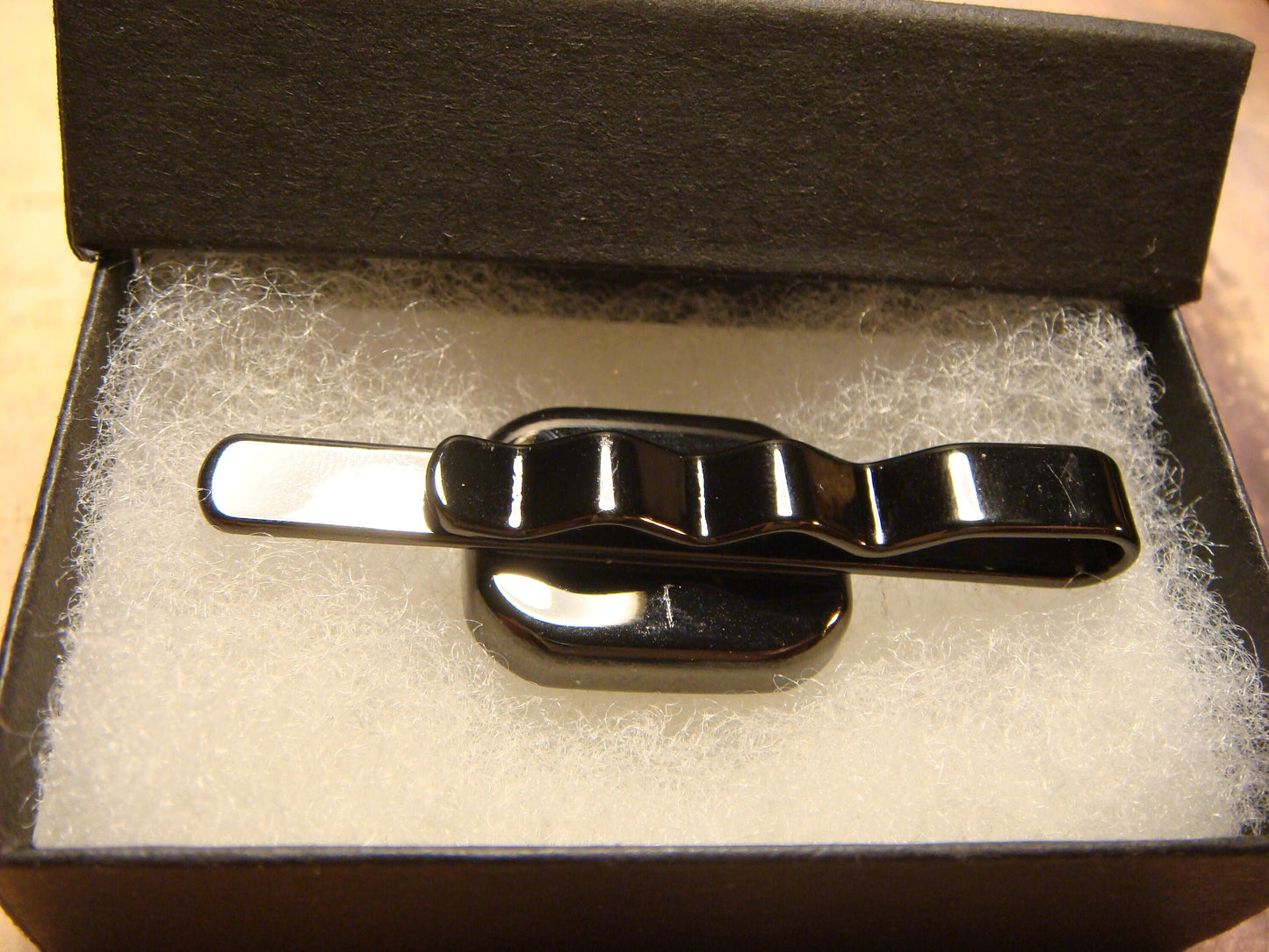 Steampunk Watch Movement Tie Clip in Gun Metal