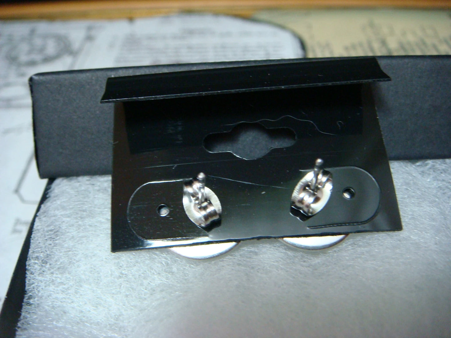 Nebula Galaxy Image Stainless Steel Stud Earrings