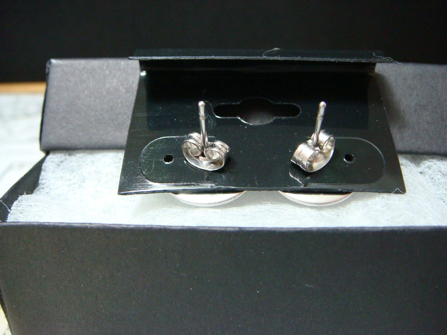 Eye Image Stainless Steel Stud Earrings