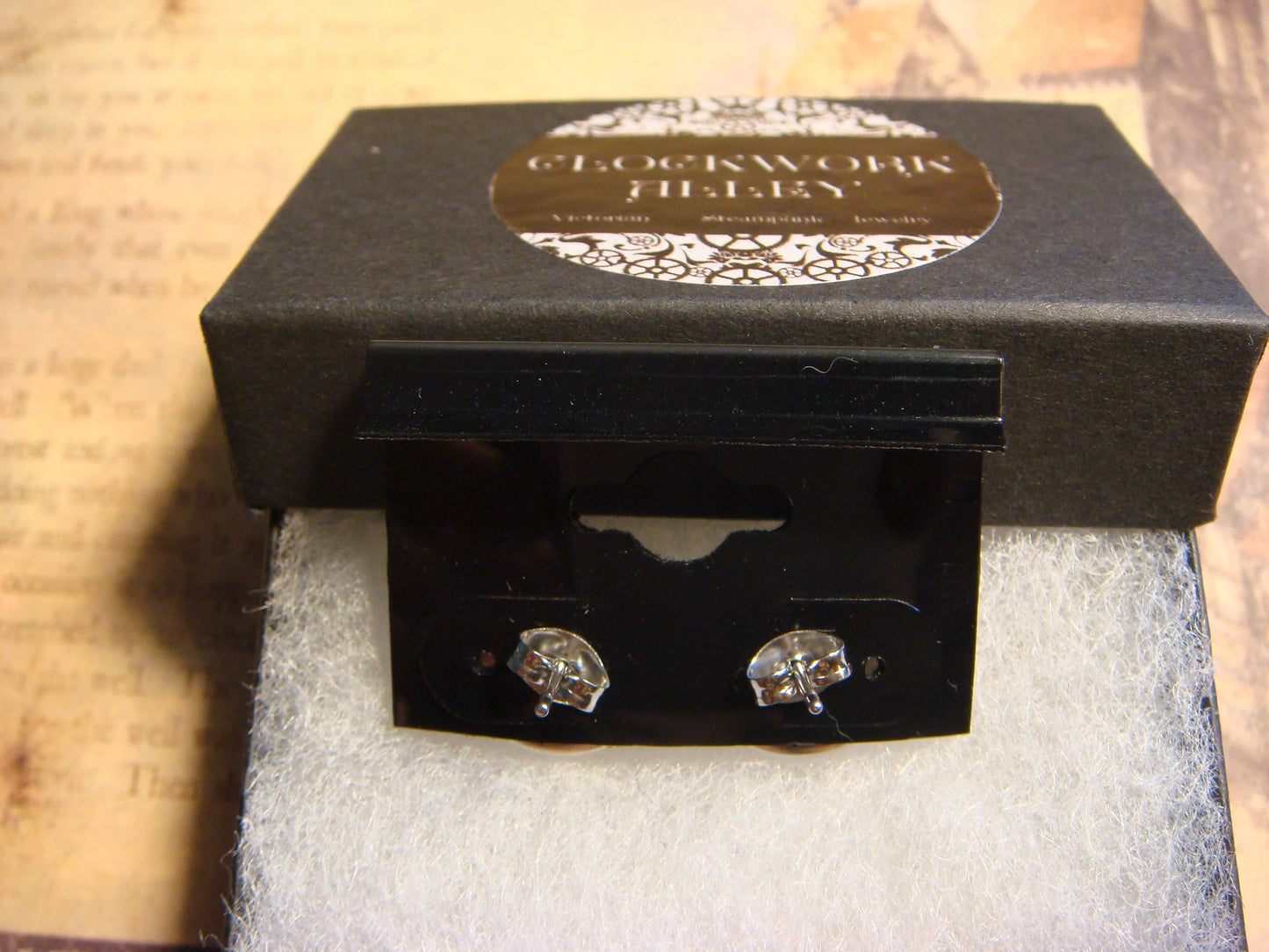 Compass Rose Image Stainless Steel Stud Earrings