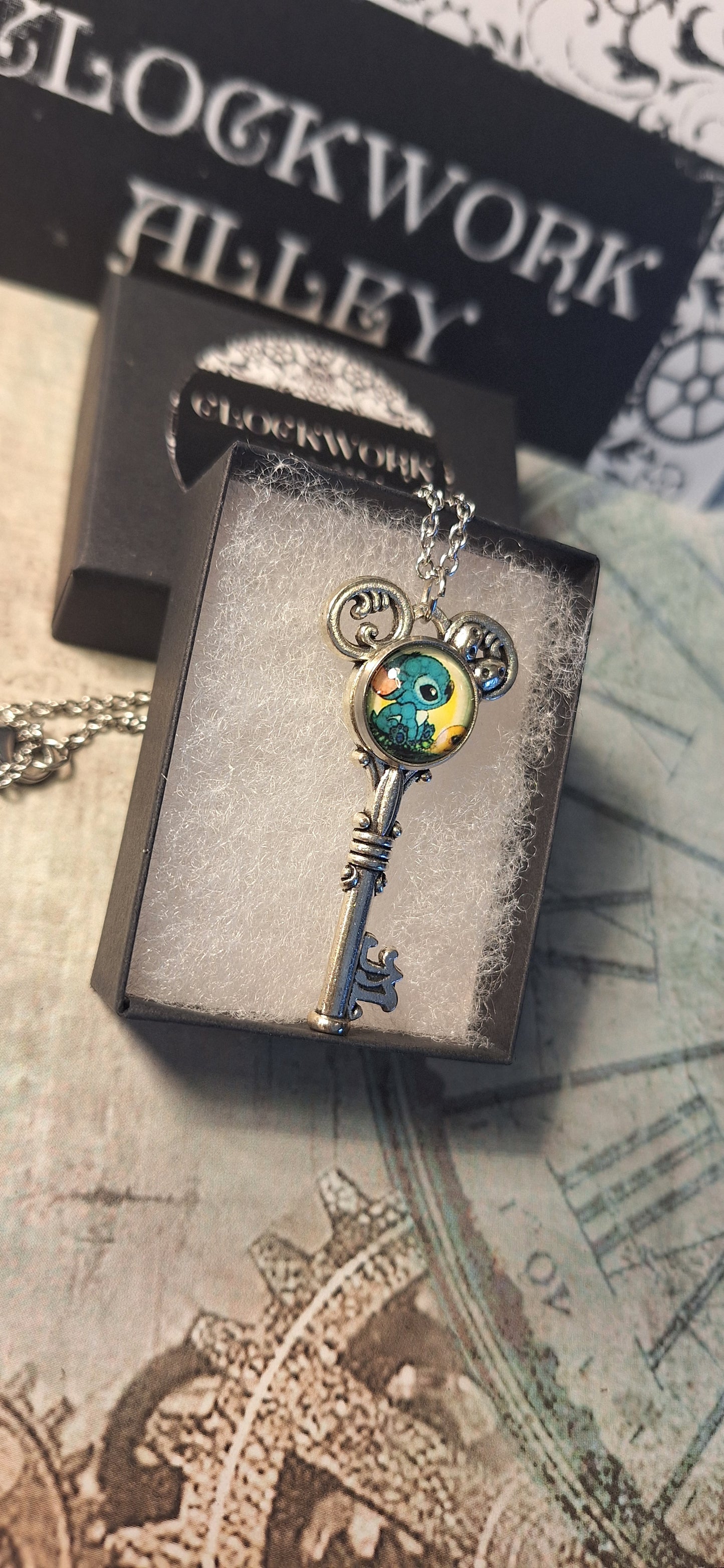 Character Inspired Key Necklace