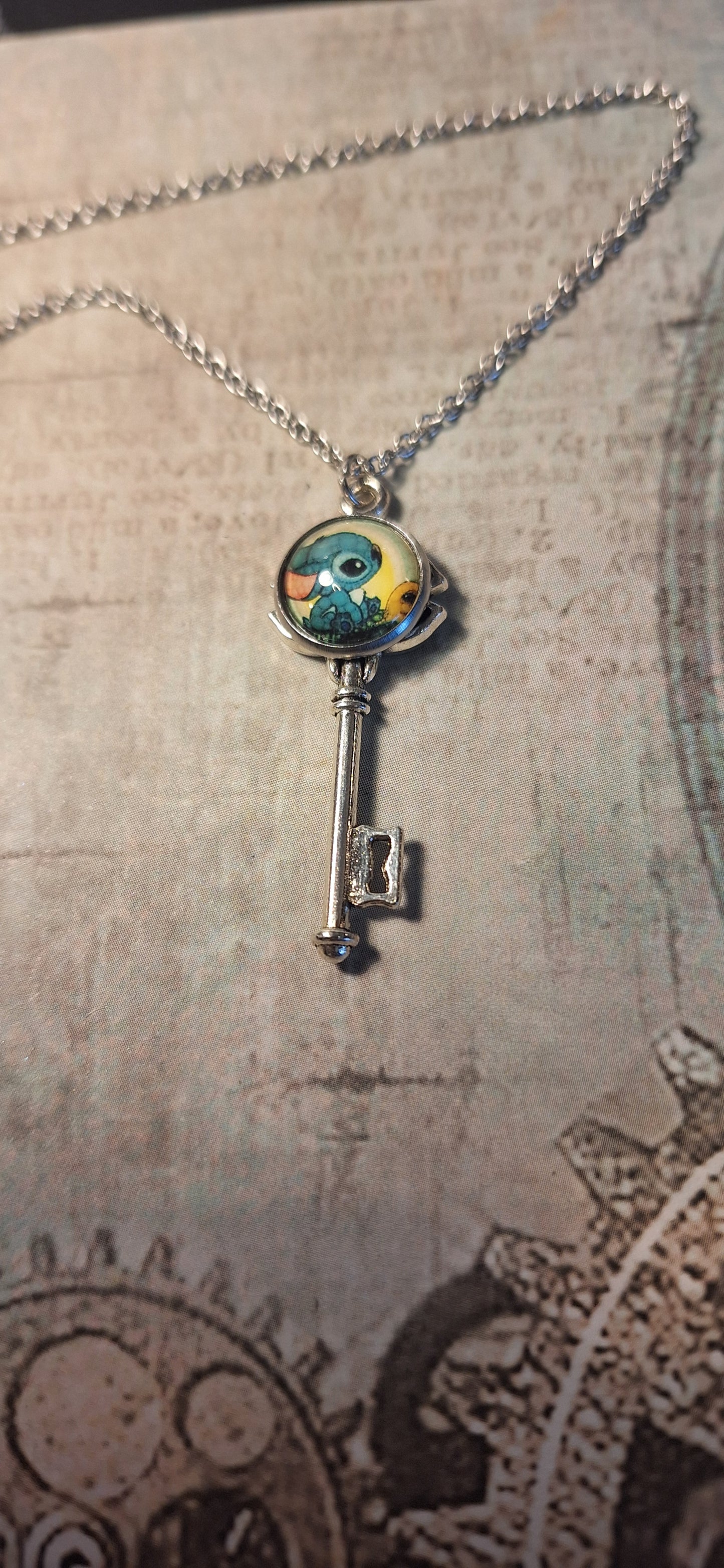 Character Inspired Key Necklace