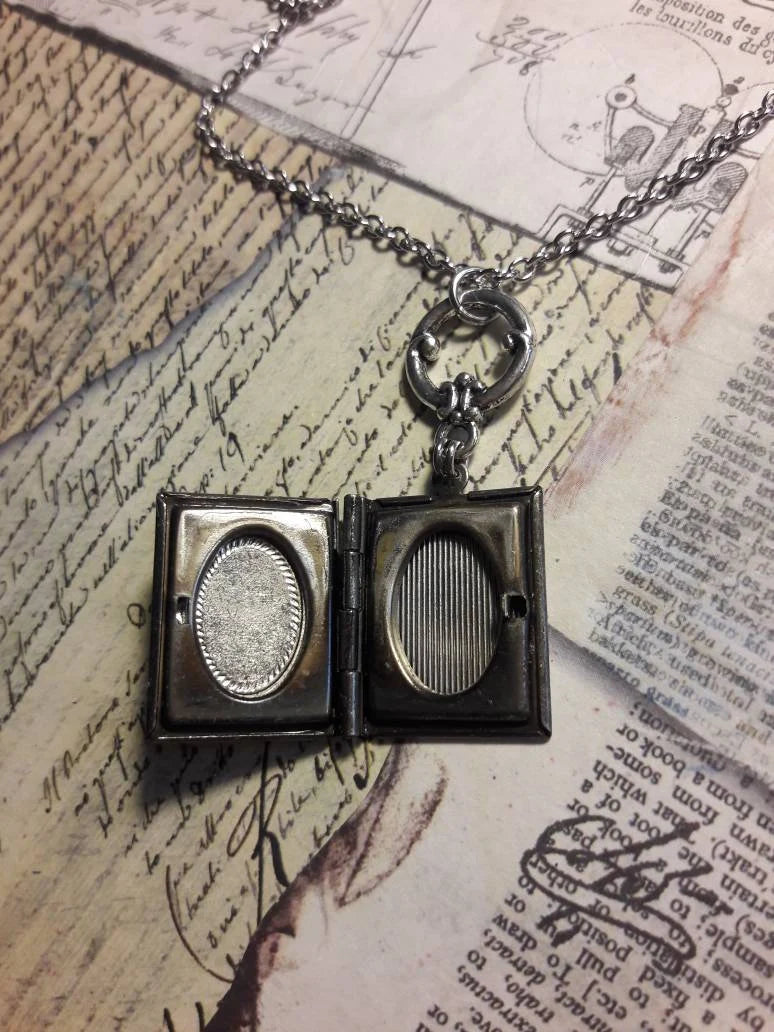 Tree of Life Book Locket Necklace