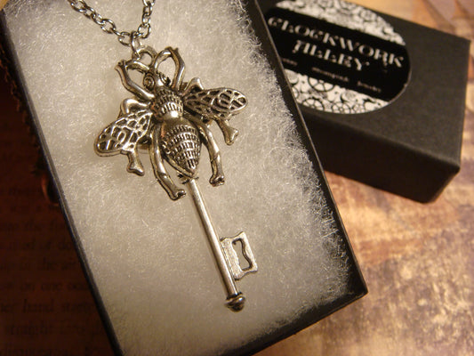 Bee Key Necklace