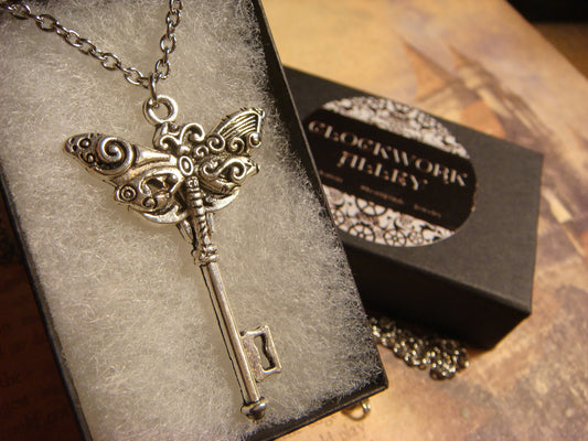 Dragonfly Key Necklace