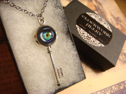 Eye Image Key Necklace