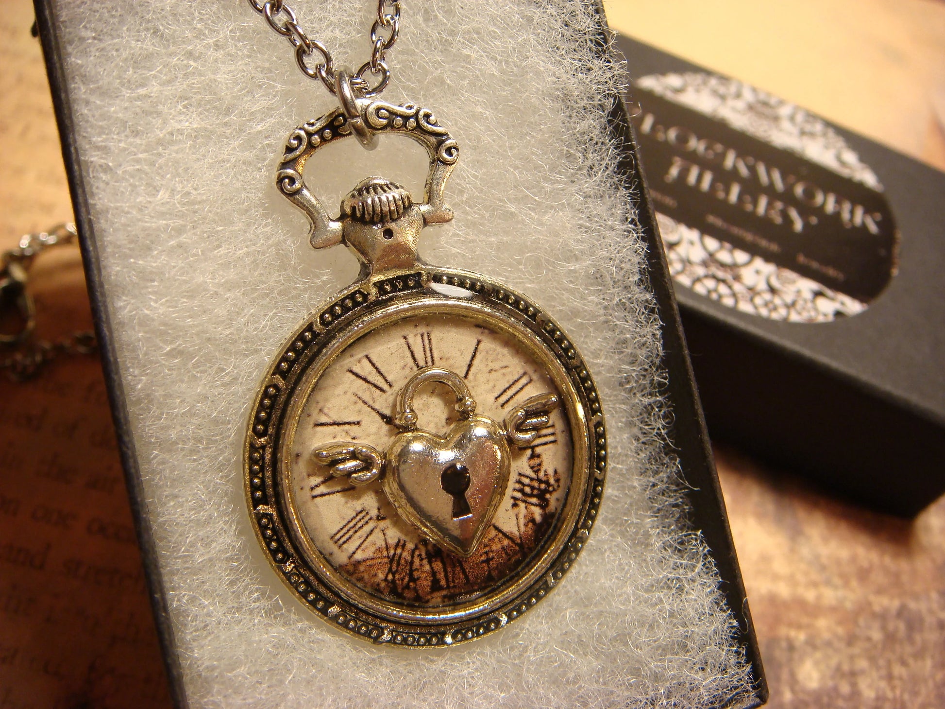 Clockwork pocket discount watch