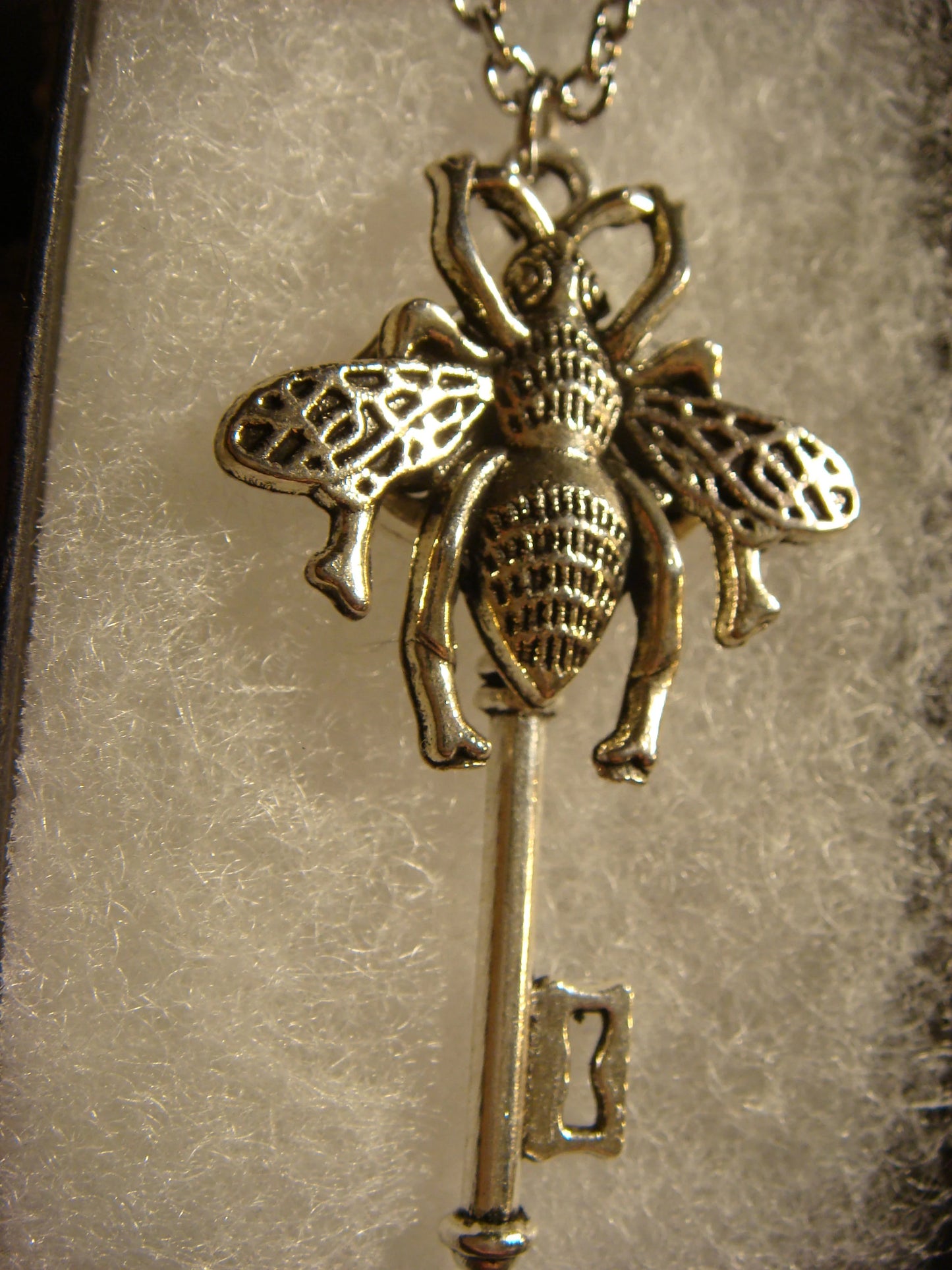 Bee Key Necklace