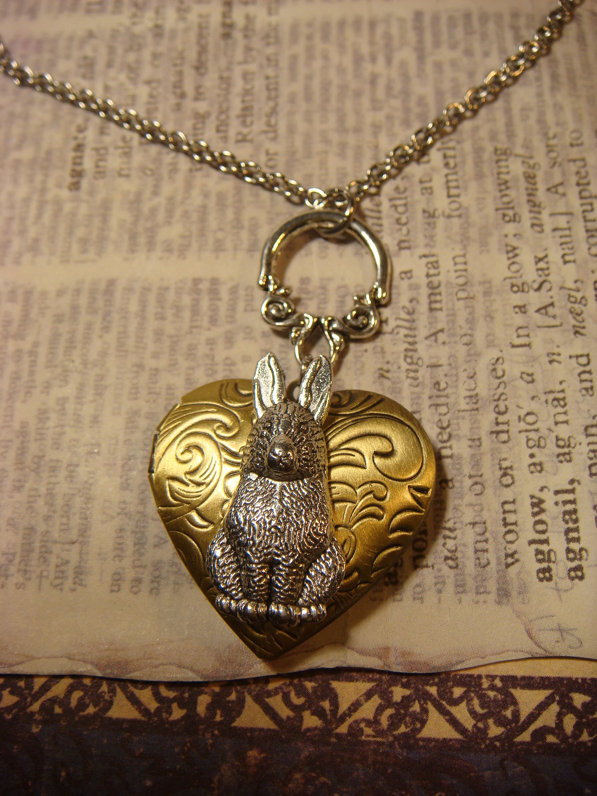 Rabbit locket deals